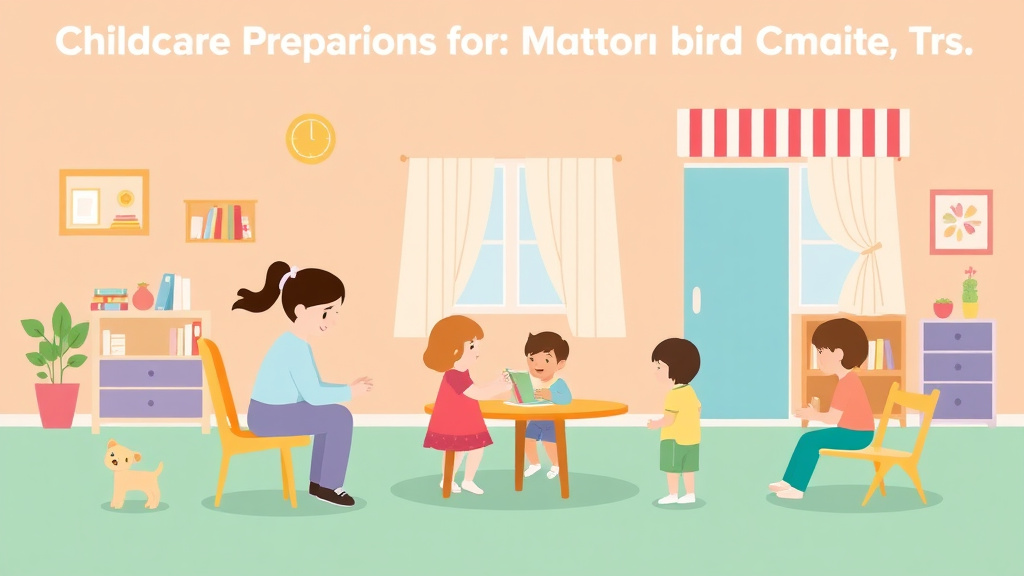 Educational graphic covering the essentials of childcare Inspection Preparation Guide for Arkansas