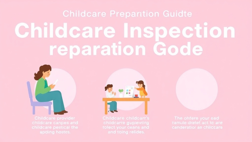 Real-world application diagram for childcare Inspection Preparation Guide for Arkansas