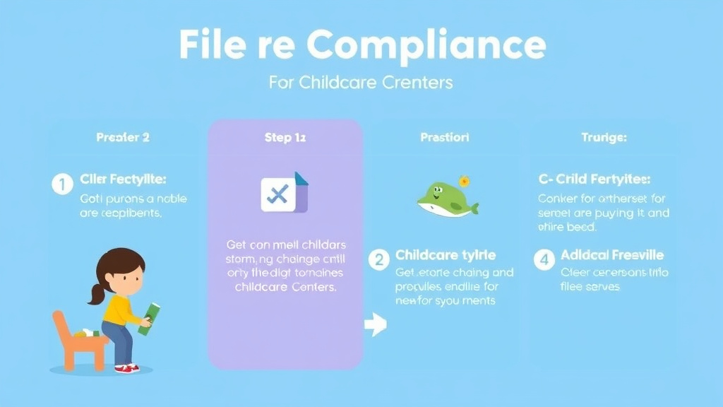 Real-world application diagram for child File Compliance Checklist for Childcare Centers