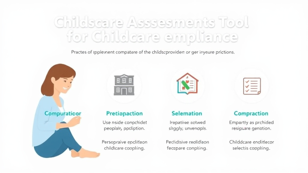 Step-by-step visual guide for implementing self-Assessment Tools for Childcare Compliance