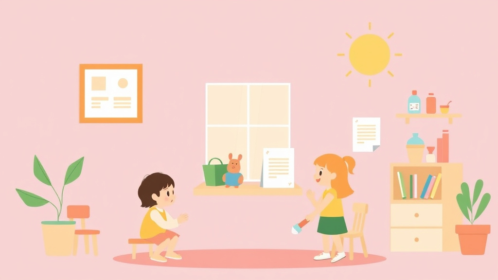 A professional illustration depicting childcare Inspection Preparation Guide for Colorado