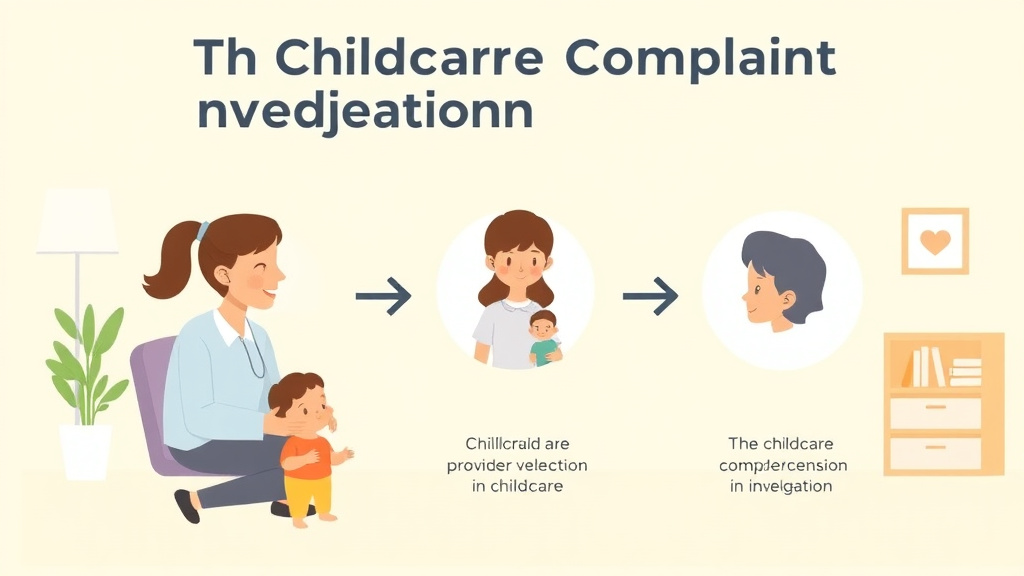 Clear illustration of childcare Complaint Investigation Process Explained with supporting details