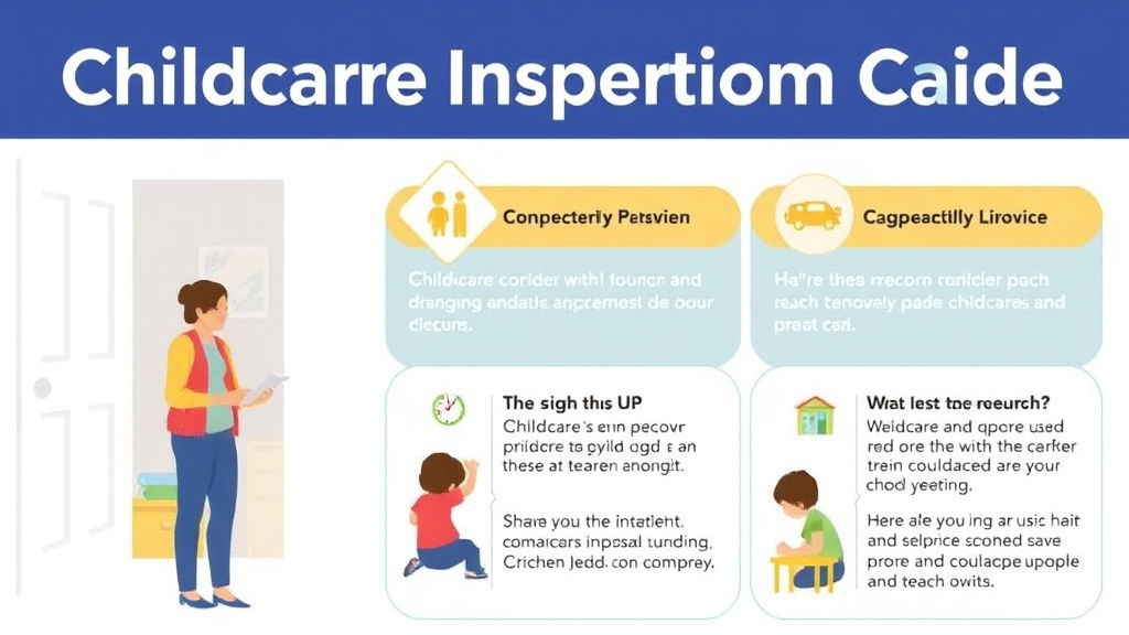 Practical checklist visual for childcare Inspection Preparation Guide for Connecticut