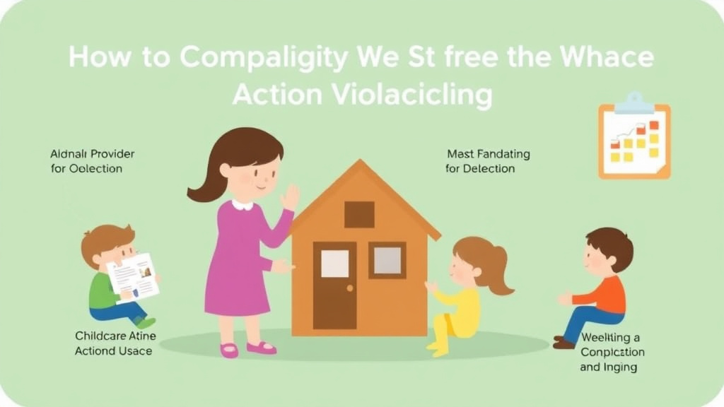 Practical workflow diagram for write a Corrective Action Plan for Childcare Violations