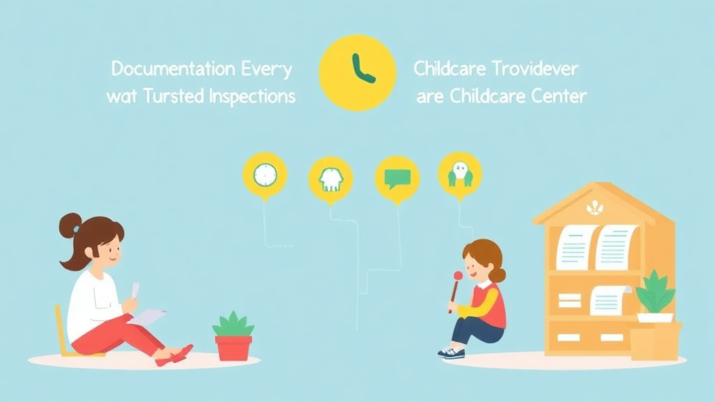 Real-world application diagram for documentation Every Childcare Center Needs for Inspections