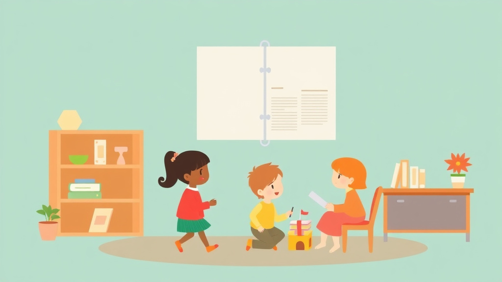 Visual overview of emergency Drill Documentation Requirements for Childcare with key concepts highlighted