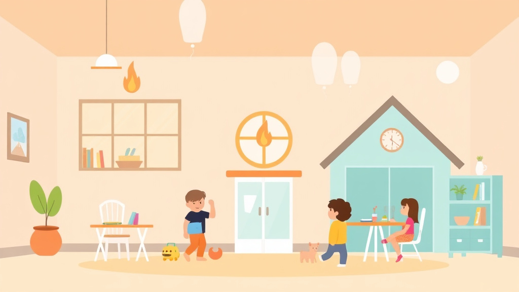 Conceptual diagram showing how fire Inspection Preparation for Childcare Centers works in practice