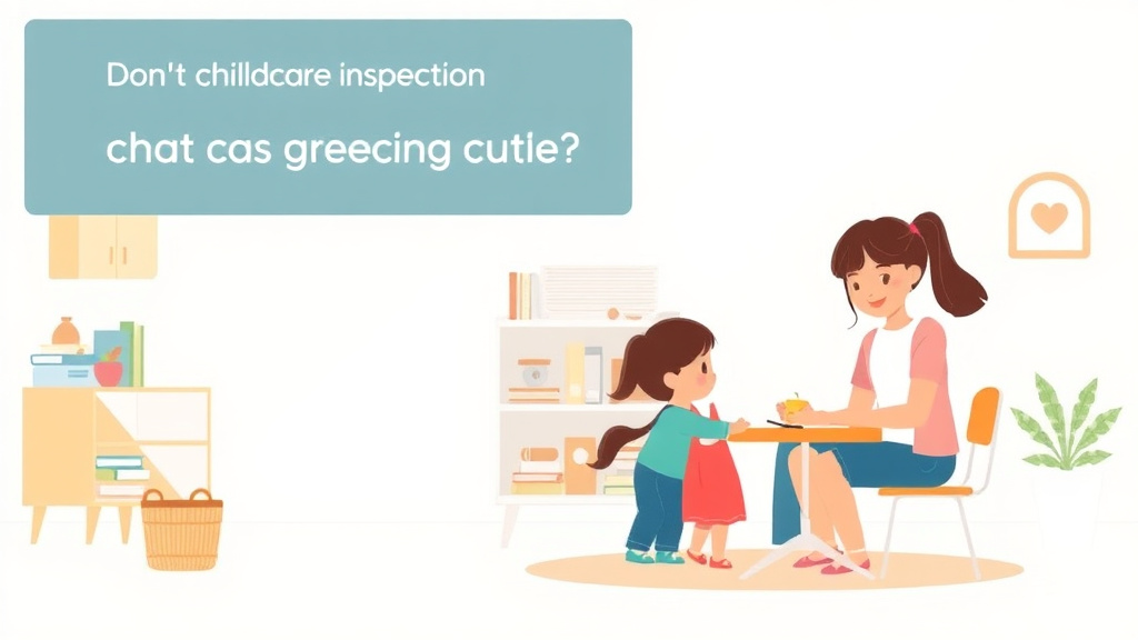 Conceptual diagram showing how childcare Inspection Preparation Guide for Florida works in practice