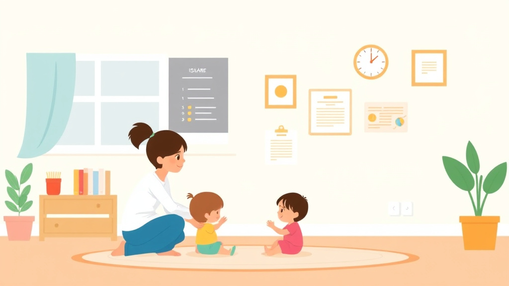 Visual overview of childcare Inspection Preparation Guide for Idaho with key concepts highlighted