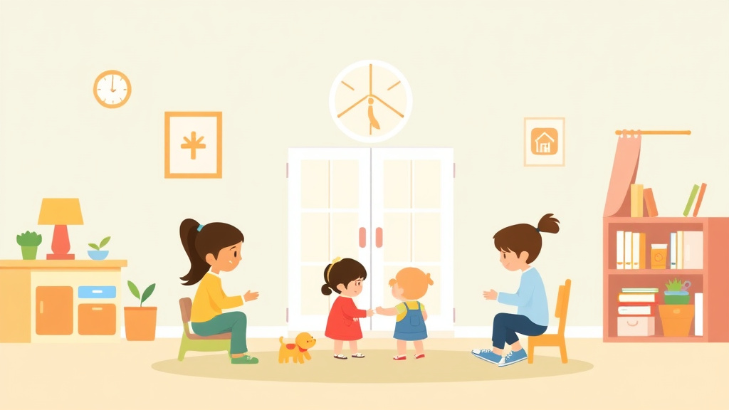 A professional illustration depicting childcare Inspection Preparation Guide for Illinois