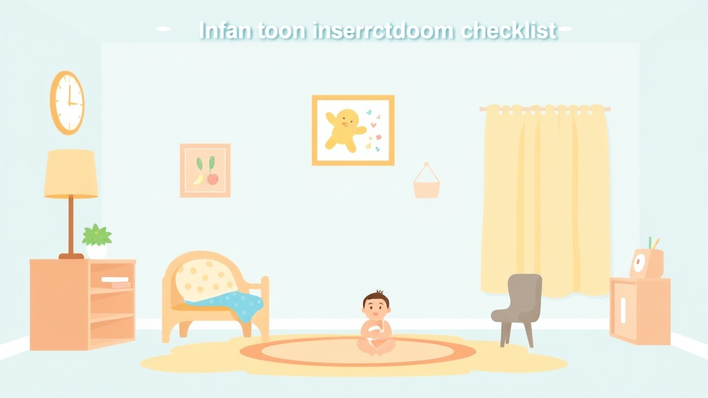Practical workflow diagram for infant Room Inspection Checklist for Childcare Centers
