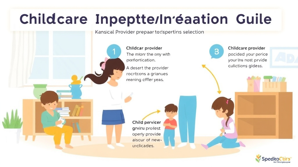 Practical workflow diagram for childcare Inspection Preparation Guide for Kansas