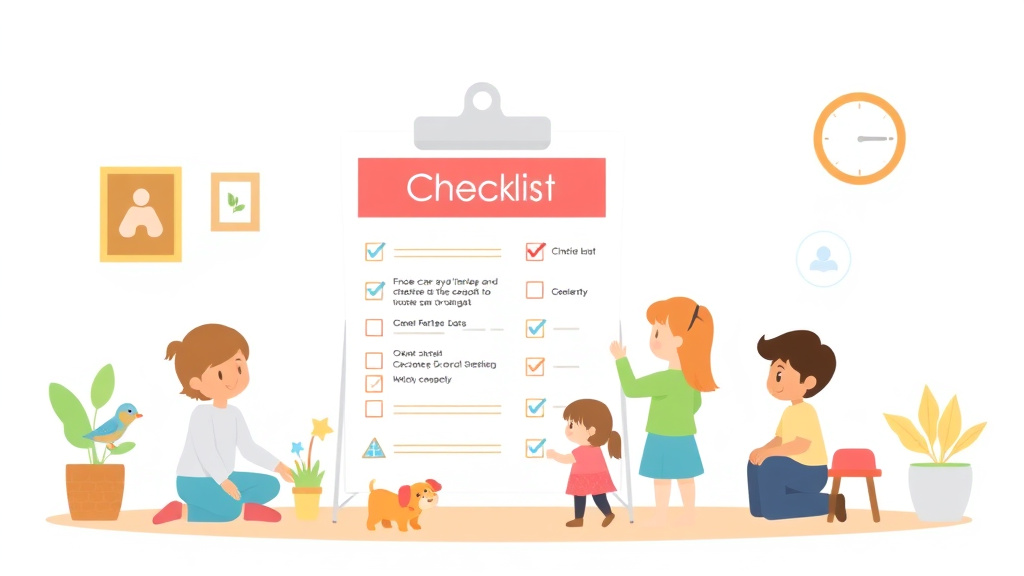 Detailed visual representation of childcare Mock Inspection Checklist: 100+ Items to Review