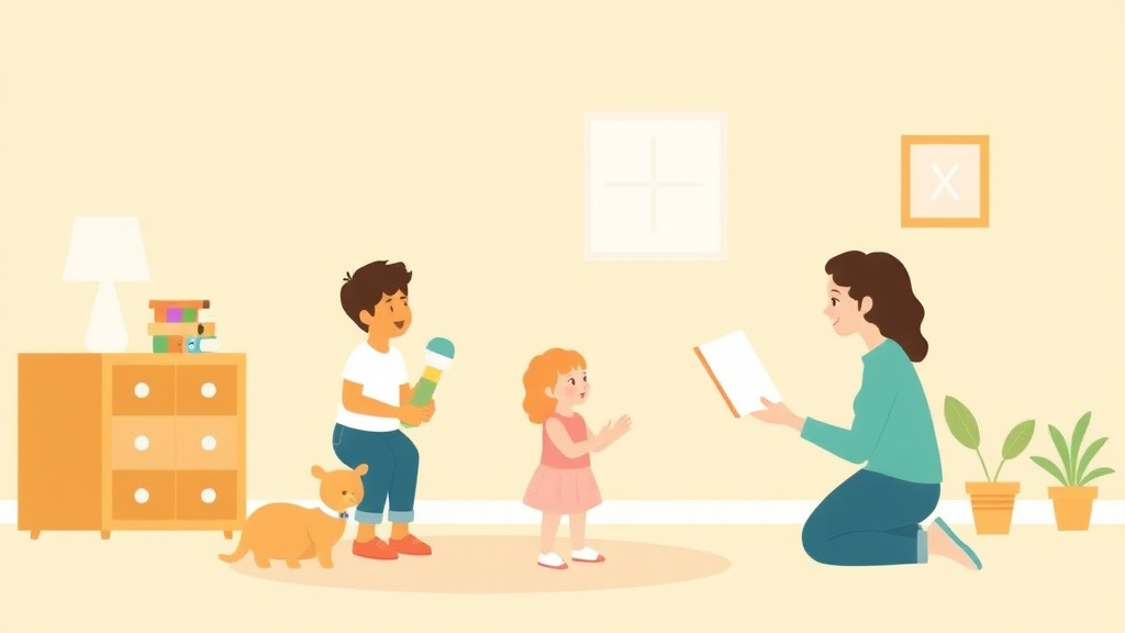 A professional illustration depicting childcare Inspection Preparation Guide for Nebraska
