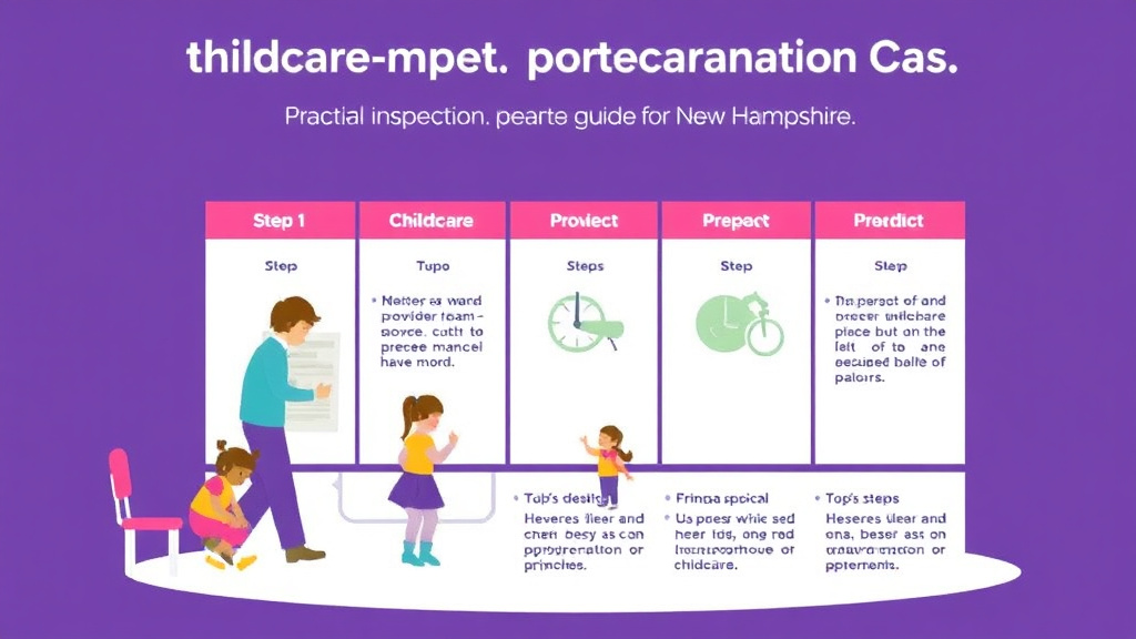 Practical workflow diagram for childcare Inspection Preparation Guide for New Hampshire