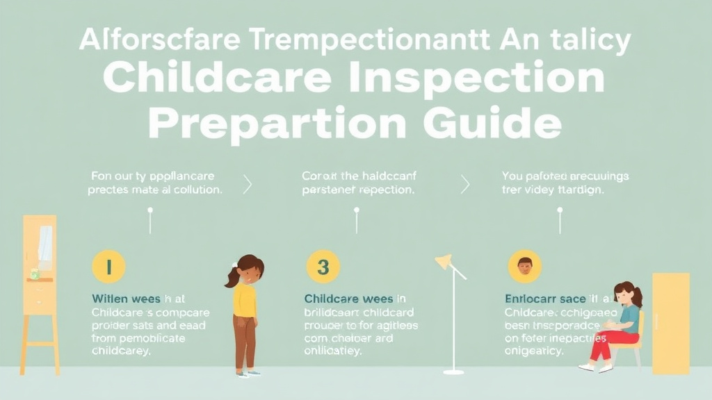 Step-by-step visual guide for implementing childcare Inspection Preparation Guide for Pennsylvania