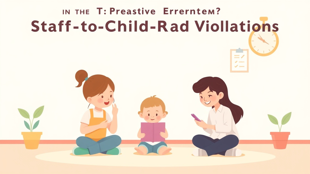 Visual overview of prevent Staff-to-Child Ratio Violations with key concepts highlighted