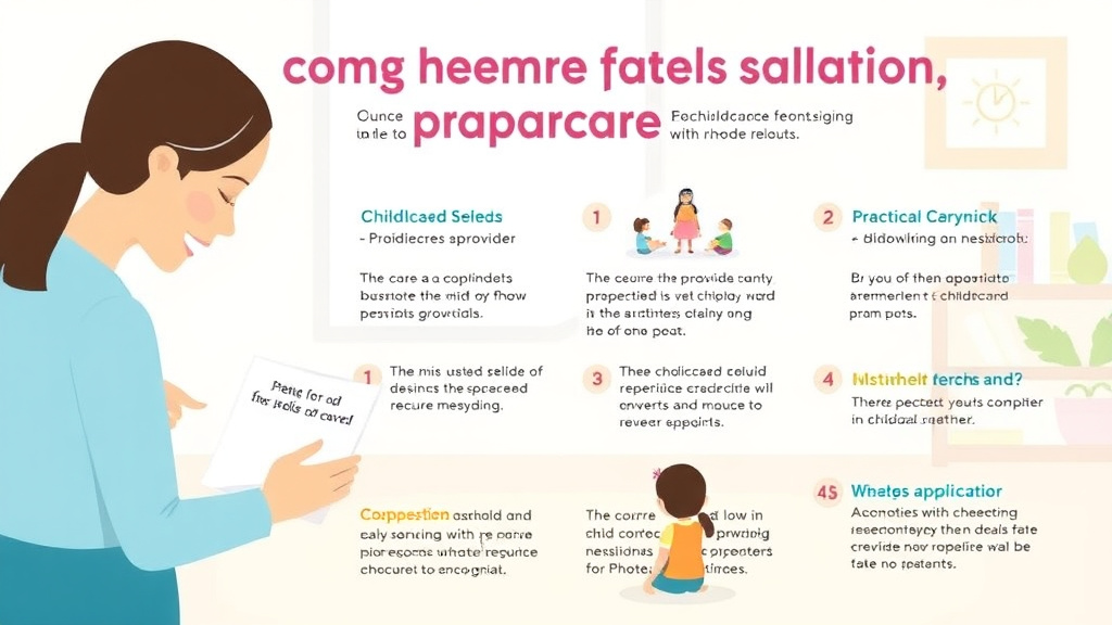 Real-world application diagram for childcare Inspection Preparation Guide for Rhode Island