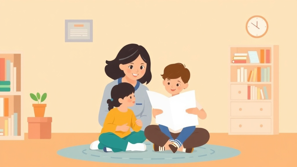 Conceptual diagram showing how childcare Inspection Preparation Guide for South Dakota works in practice