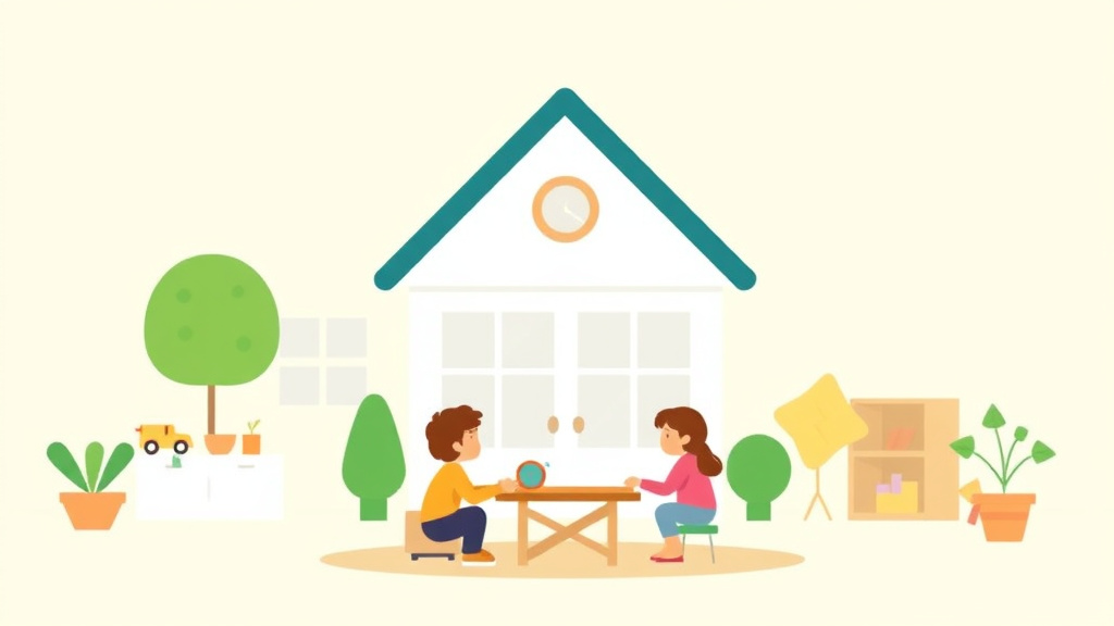 Conceptual diagram showing how childcare Inspection Preparation Guide for Vermont works in practice