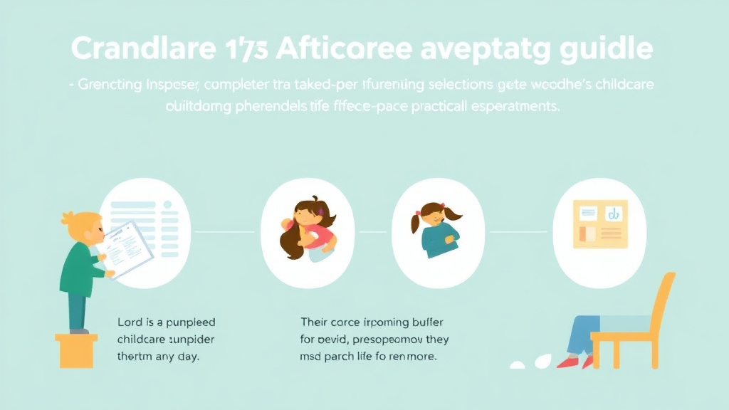 Hands-on guide visualization for childcare Inspection Preparation Guide for Washington