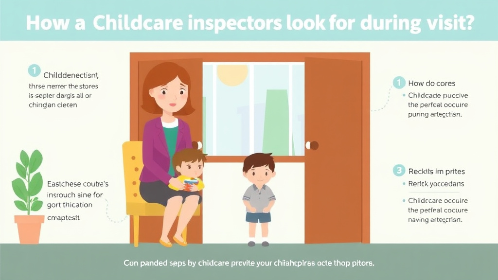 Real-world application diagram for what Childcare Inspectors Look For During Visits