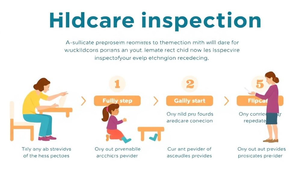 Practical workflow diagram for childcare Inspection Preparation Guide for Wisconsin