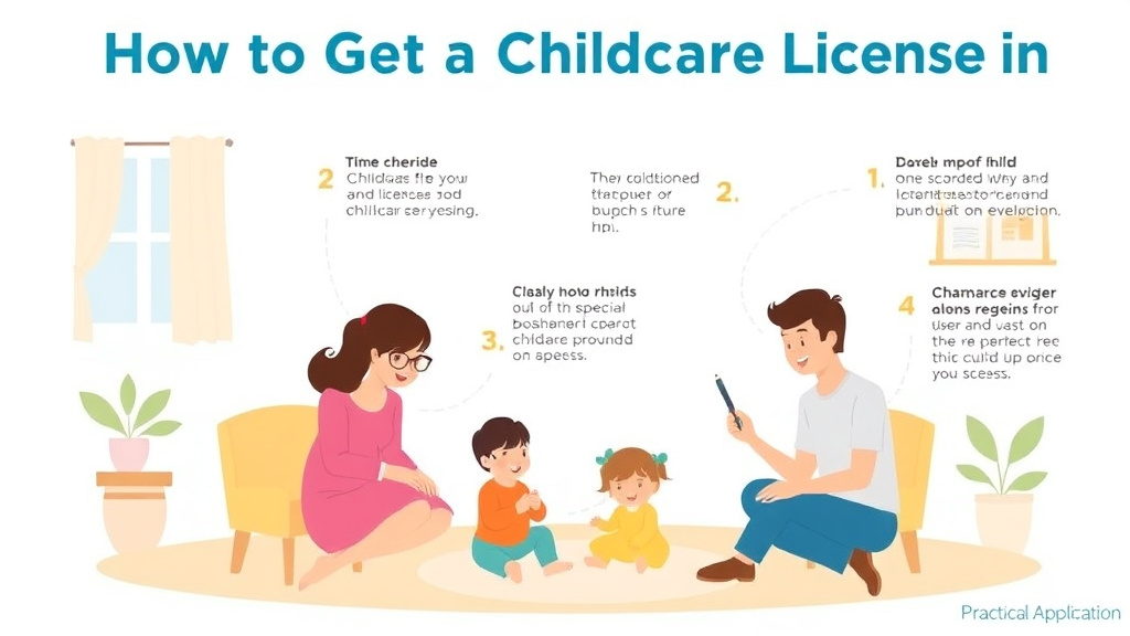 Hands-on guide visualization for get a Childcare License in Alabama