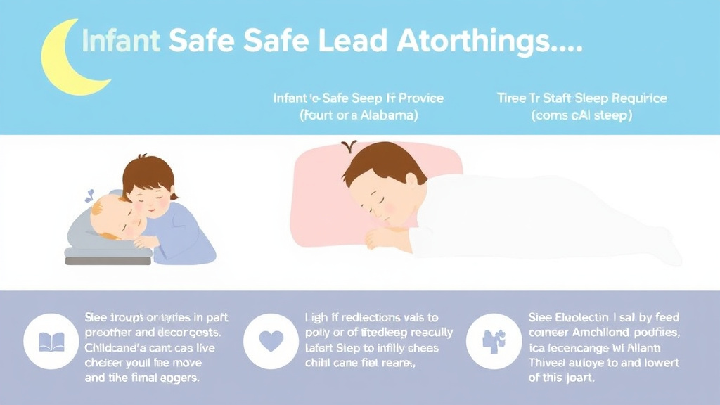 Practical checklist visual for infant Safe Sleep Requirements in Alabama Childcare