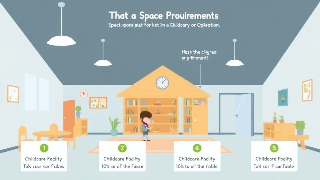 Practical workflow diagram for childcare Facility Space Requirements in Alaska