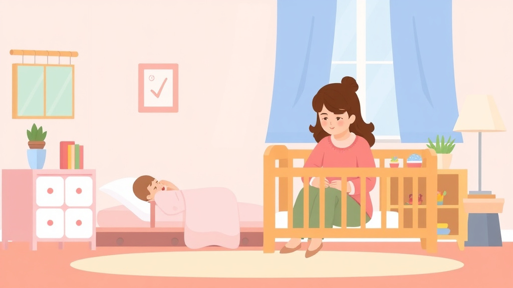 A professional illustration depicting infant Safe Sleep Requirements in Alaska Childcare