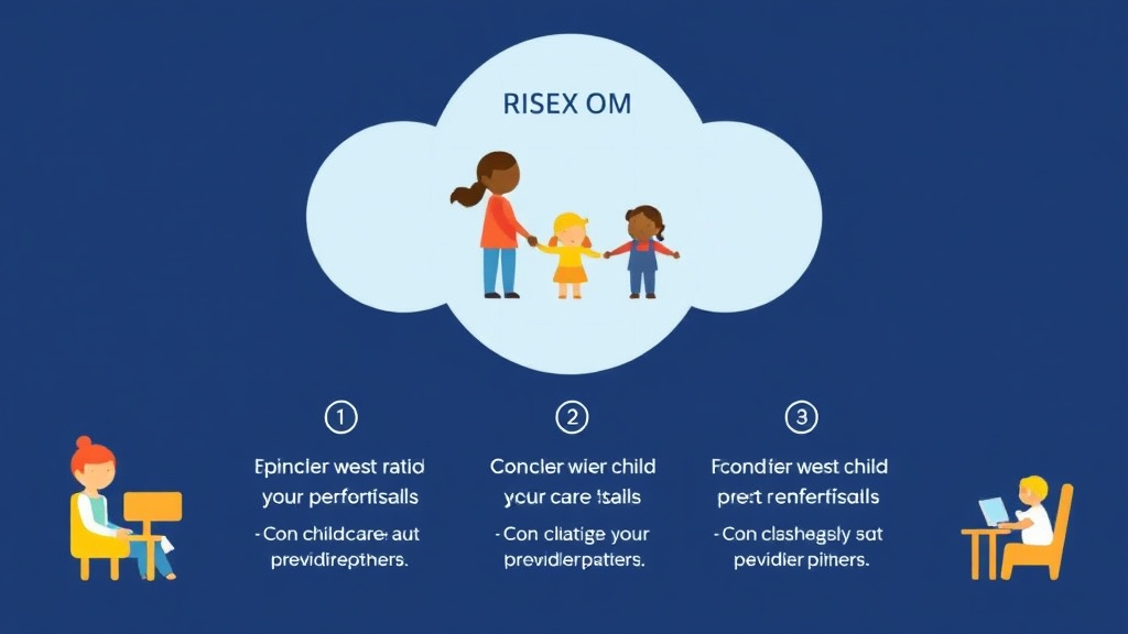 Process flow illustration for putting arizona Staff-to-Child Ratio Requirements for Childcare into action