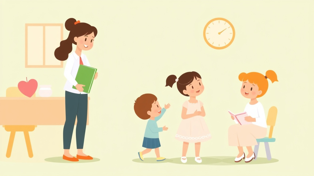 Illustration breaking down the fundamentals of arkansas Staff-to-Child Ratio Requirements for Childcare