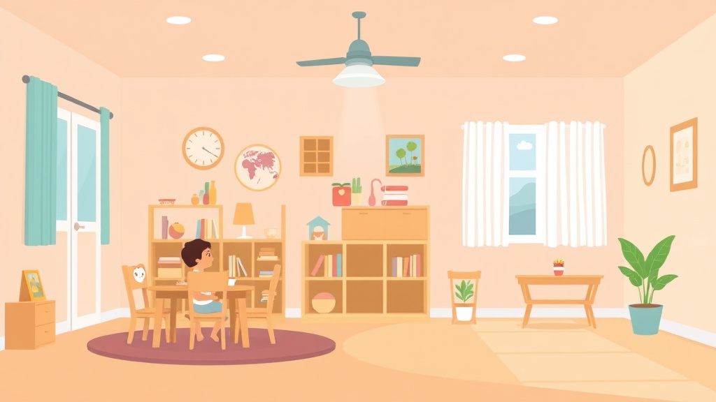 Clear illustration of childcare Facility Space Requirements in California with supporting details