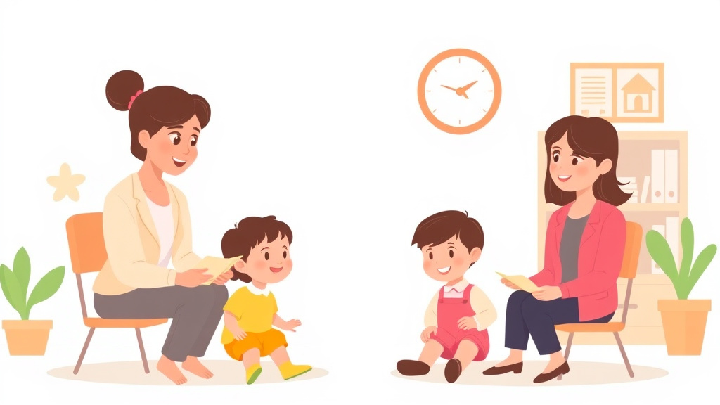 Conceptual diagram showing how childcare Director Qualifications in California works in practice