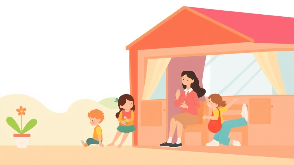 A professional illustration depicting field Trip Requirements and Policies for Childcare Centers