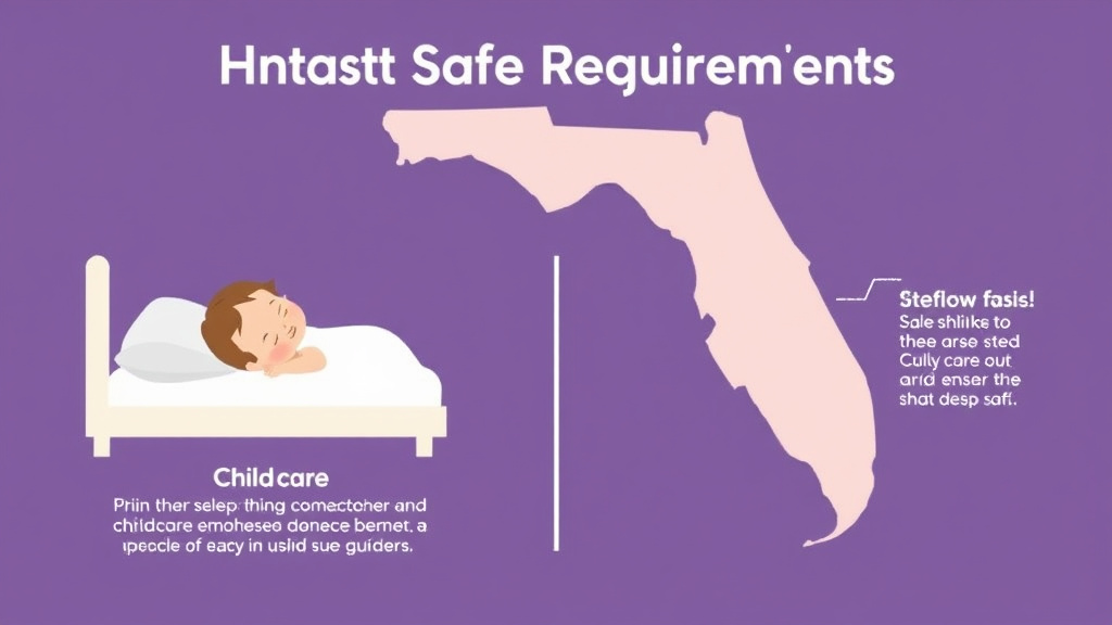 Practical workflow diagram for infant Safe Sleep Requirements in Florida Childcare