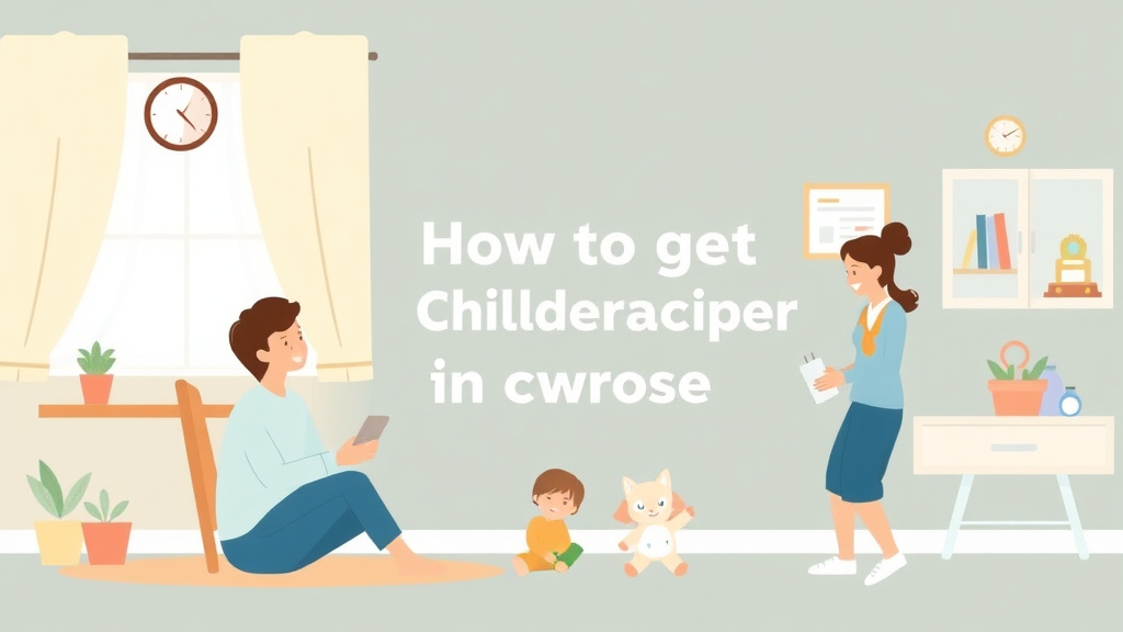 An informative visual explaining get a Childcare License in Georgia for beginners and professionals