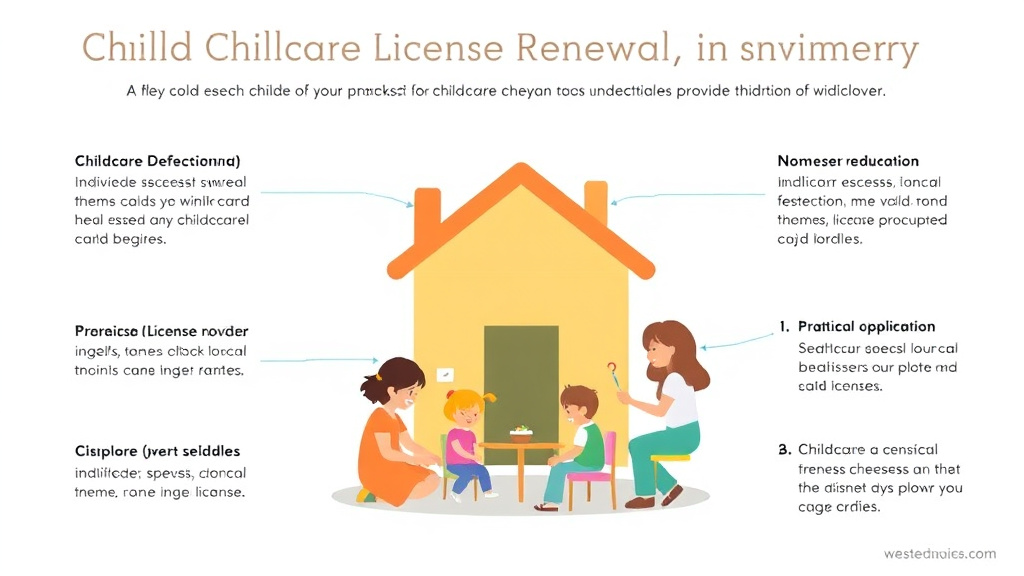 Hands-on guide visualization for childcare License Renewal in Georgia: Requirements and Deadlines