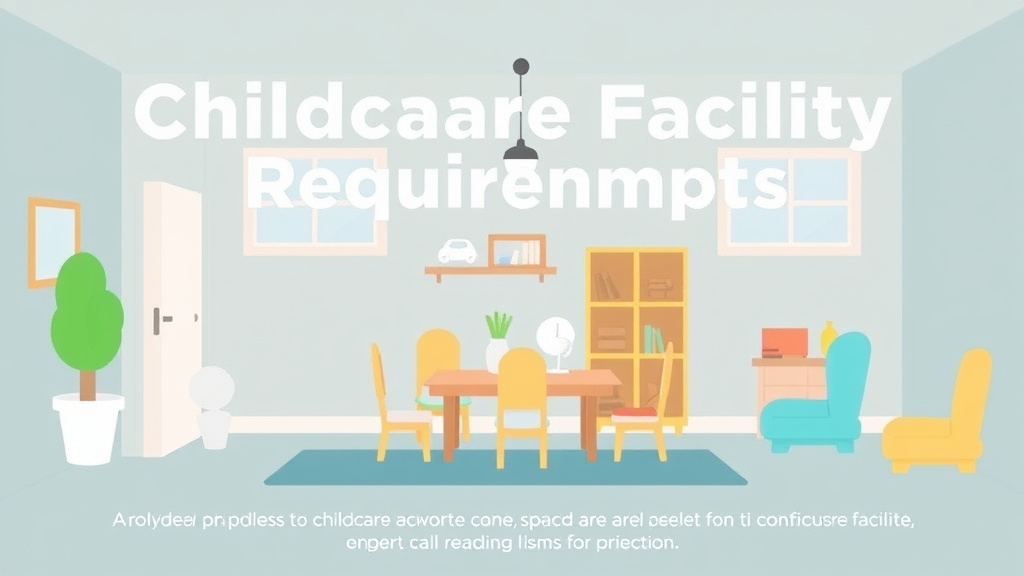 Implementation roadmap for childcare Facility Space Requirements in Idaho with actionable steps
