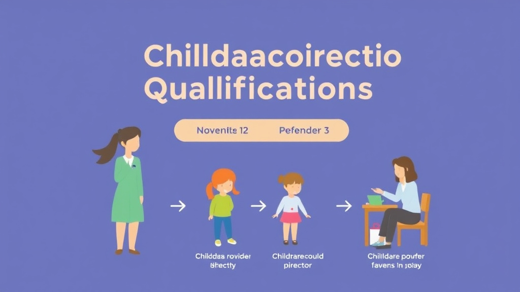 Practical checklist visual for childcare Director Qualifications in Idaho