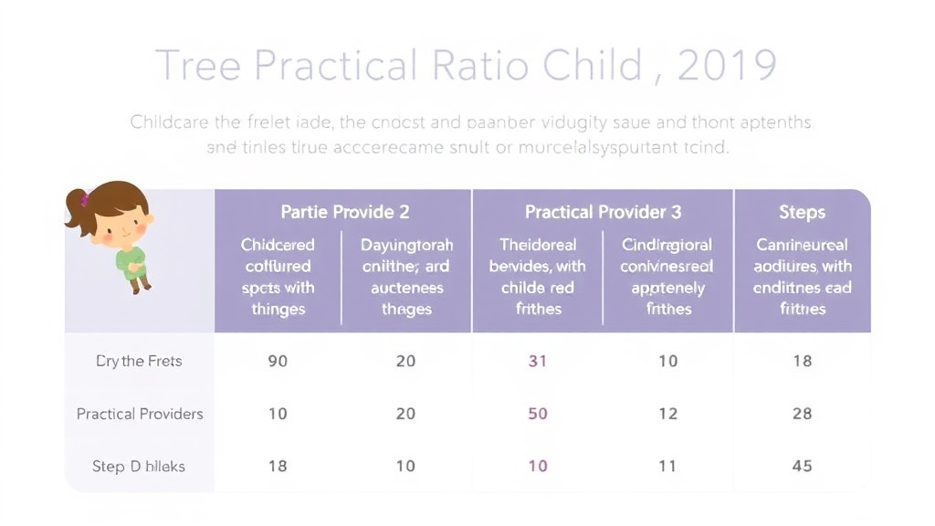 Practical checklist visual for idaho Staff-to-Child Ratio Requirements for Childcare