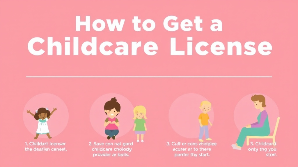 Practical workflow diagram for get a Childcare License in Indiana