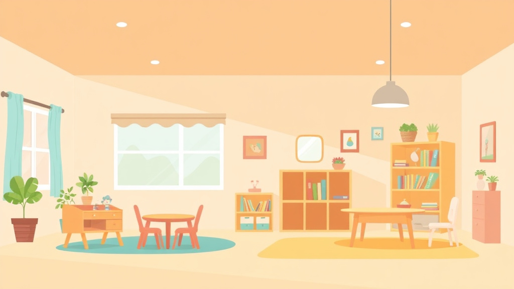 Clear illustration of childcare Facility Space Requirements in Indiana with supporting details