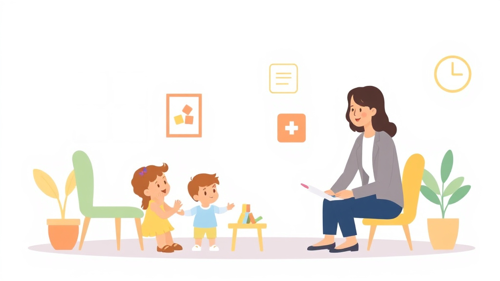 Conceptual diagram showing how childcare Director Qualifications in Indiana works in practice