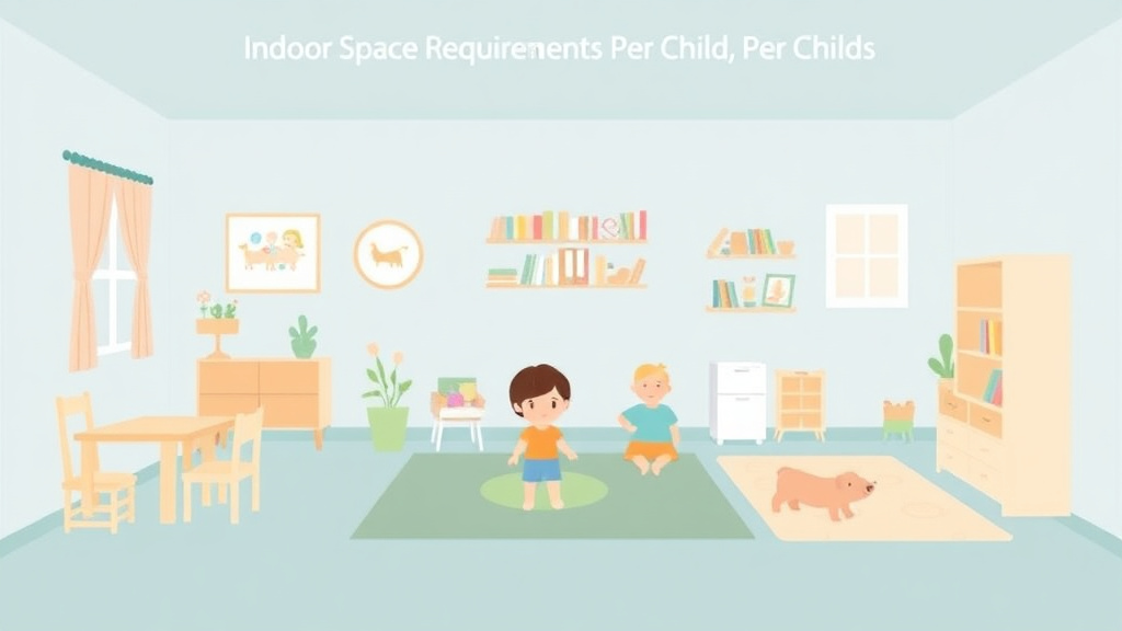 Implementation roadmap for indoor Space Requirements Per Child in Childcare with actionable steps