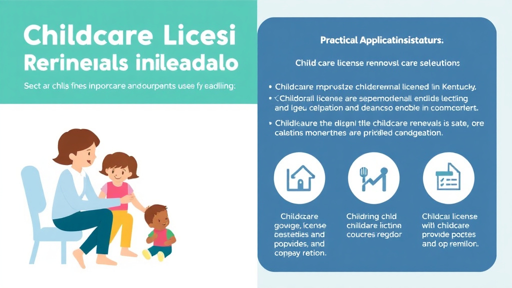 Implementation roadmap for childcare License Renewal in Kentucky: Requirements and Deadlines with actionable steps