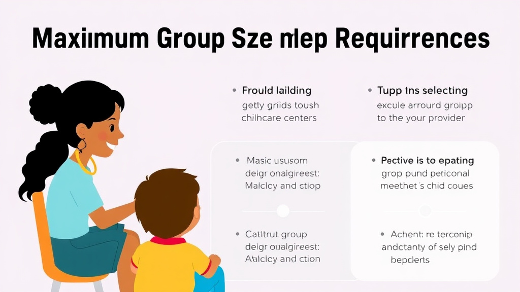 Implementation roadmap for maximum Group Size Requirements in Childcare Centers with actionable steps