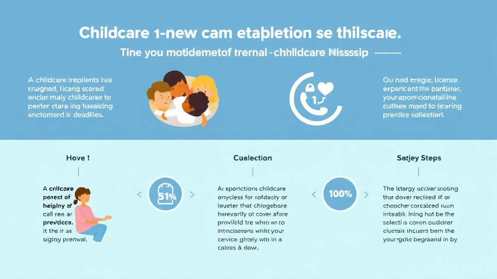 Action-oriented illustration showing how to apply childcare License Renewal in Mississippi: Requirements and Deadlines