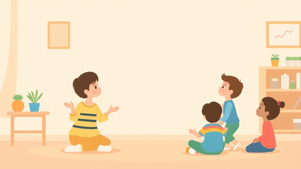 Visual overview of mixed-Age Group Ratio Requirements for Childcare with key concepts highlighted